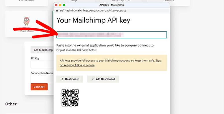 API key