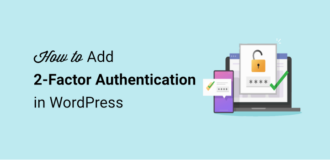 add 2 factor authentication in wordpress