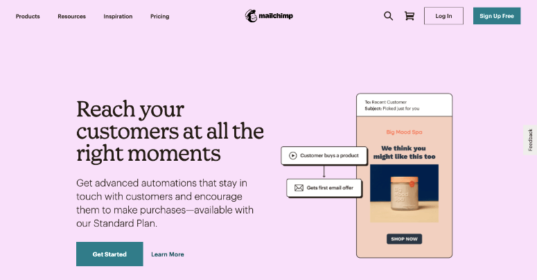 mailchimp email marketing service
