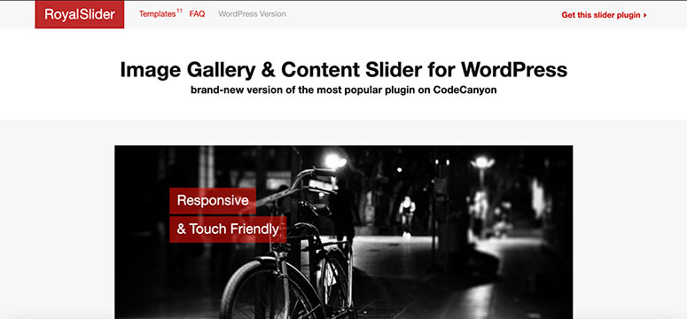 RoyalSlider WordPress Slider Plugin