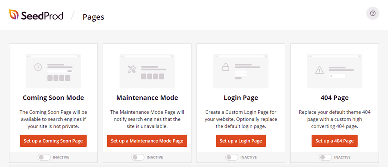 seedprod-set-up-pages