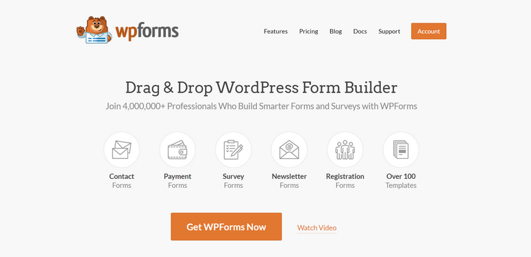 wpforms complemento de pago con tarjeta de crédito wordpress