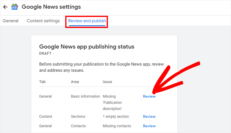 review-and-publish-google-news