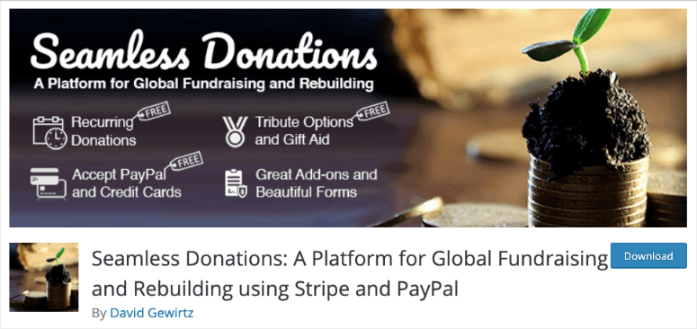 seamless donations