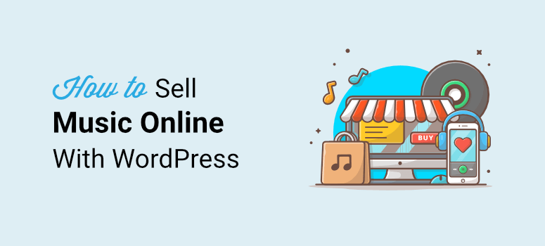 sell music online in wordpress