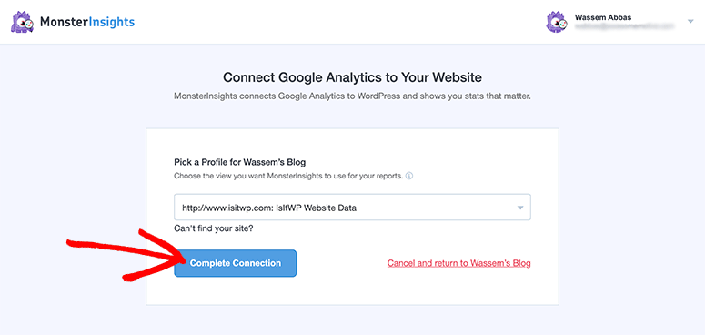 connectcomplete - IsItWP - Detector de temas de WordPress gratuito