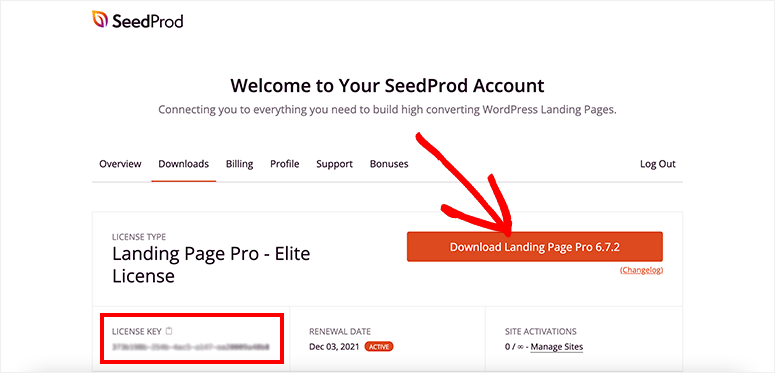 Download SeedProd