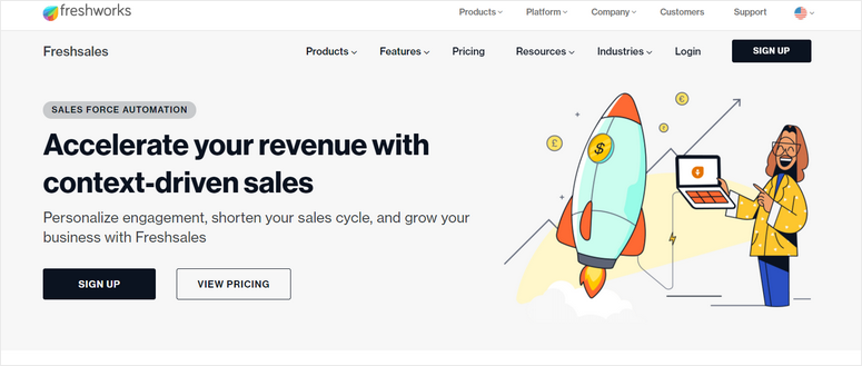 Freshsales Zoho Alternatives - IsItWP - Detector de temas de WordPress gratuito alternativas frescas a zoho