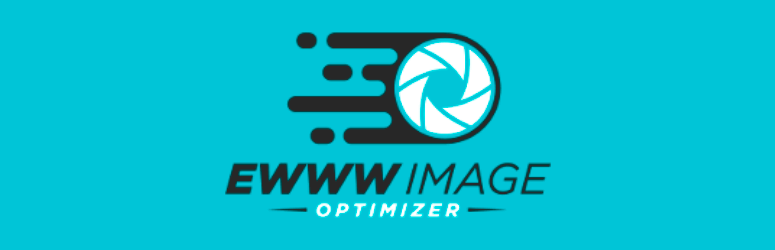 logotipo del optimizador de imagen ewww