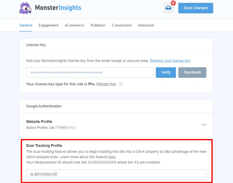 dual tracking for universal analytics and google analytics 4