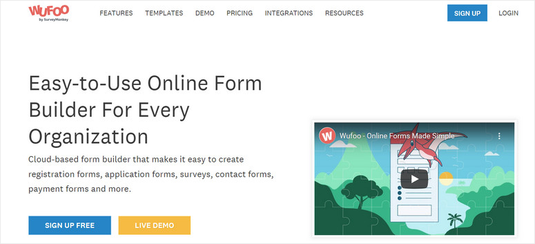 wufoo - IsItWP - Detector de temas de WordPress gratuito wufoo