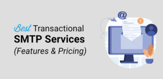 Best SMTP transactional email services