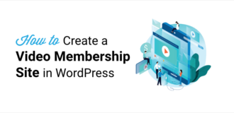 how to create a video membership site in wordpress