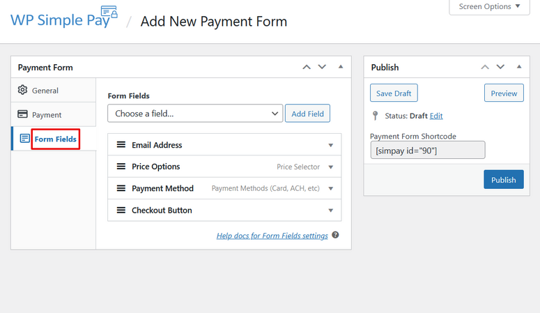 add form fields to your stripe payment form