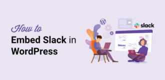 how to embed slack in wordpress