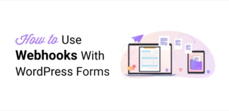 how to create webhook form in wordpress