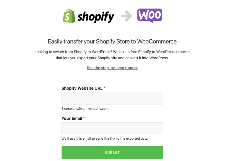 shopify to woocommerce wordpress plugin