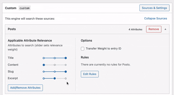 controles deslizantes de atributos en searchwp