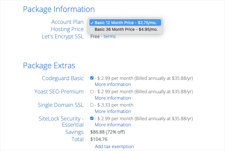 bluehost sin precio mensual