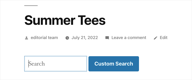 barra de búsqueda personalizada - IsItWP - Detector de temas gratuito de WordPress
