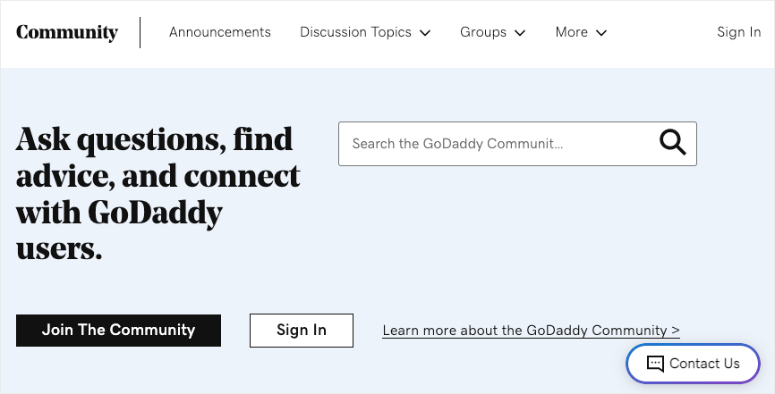 godaddy community