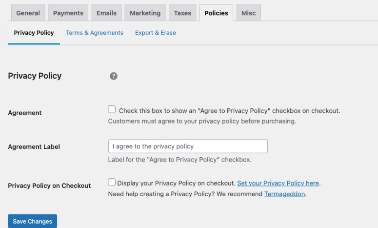 edd privacy policy