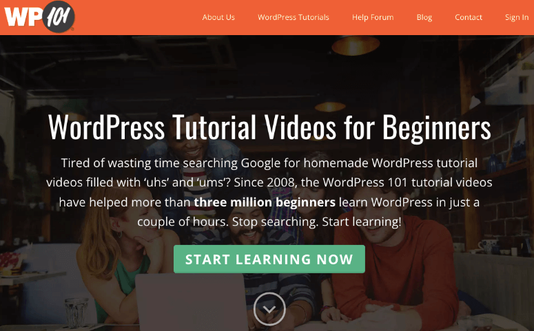 WP101 WordPress Tutorial Videos