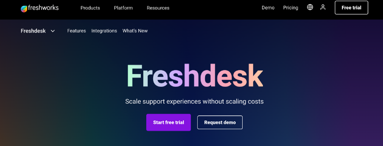Freshdesk best WordPress helpdesk plugins