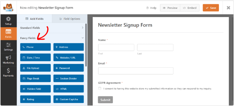 wpforms-newsletter-sign-up-form