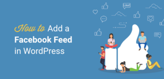 How to Add a Facebook Feed in WordPress