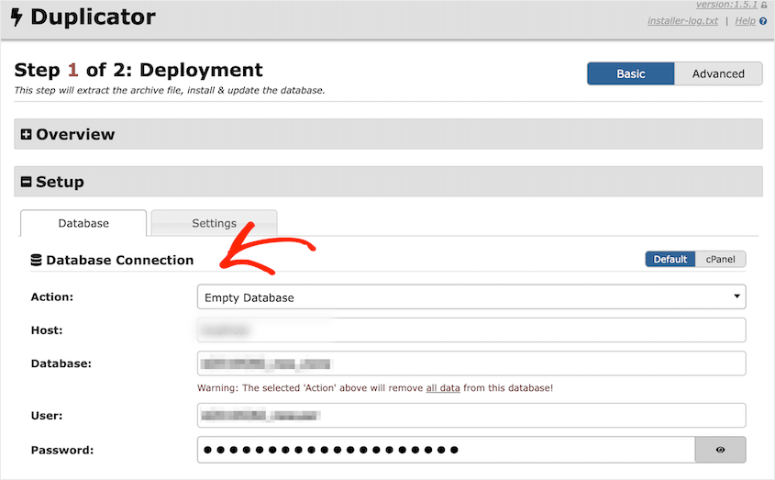 duplicator installer