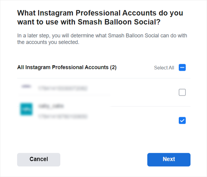 smash balloon instagram feed connect instapage