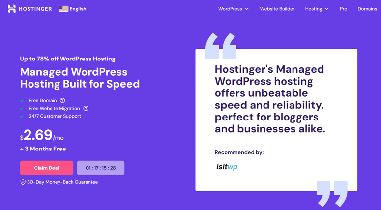 Hostinger WordPress