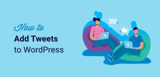 how to add tweets to wordpress