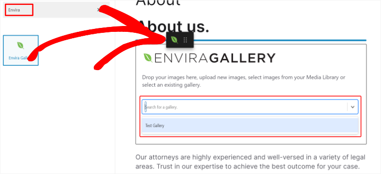 add-envira-gallery-with-block - IsItWP - Free WordPress Theme Detector add envira gallery with block