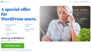 Bluehost exclusive offer