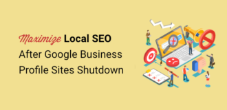 maximize local seo after google business sites shutdown