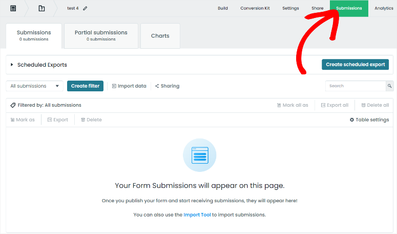 formstack view submissions