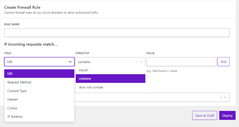 solid security create firewall rules