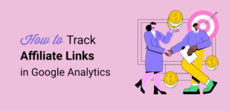how to Track track affiliate links in google analytics