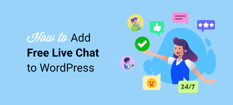 how to add free live chat to wordpress