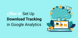 how to set up download tracking in google analytics 4