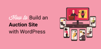 how to build an auction site with wordpress
