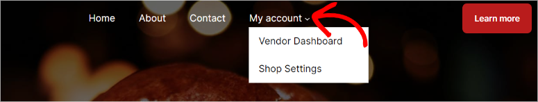 wc-vendors-my-account-dropdown-menu – IsItWP – Free WordPress Theme Detector WC Provider – My Account drop down menu.