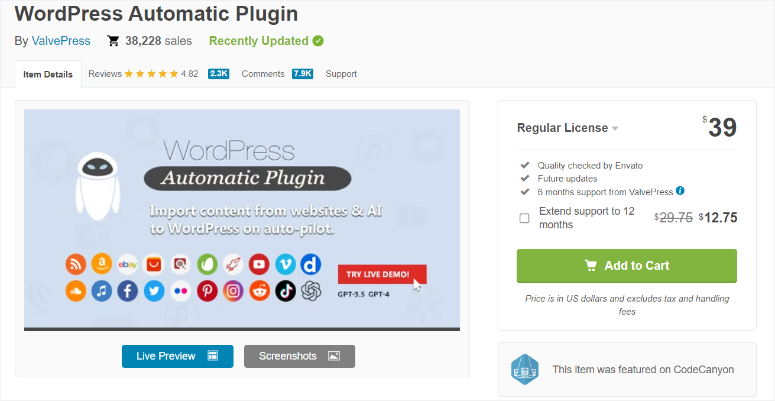 wordpress automatic plugin