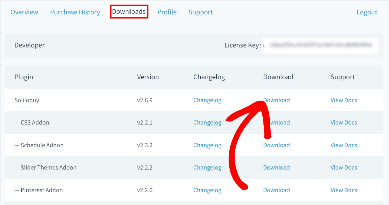 soliloquy download plugin