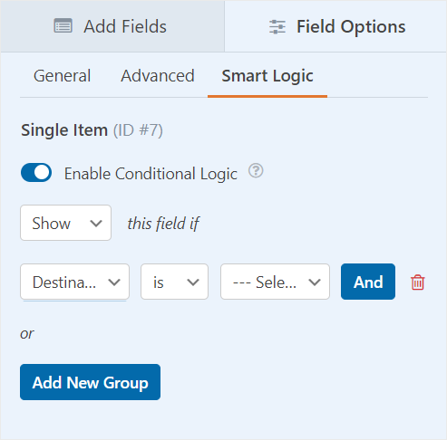 wpforms calculators form conditional logic