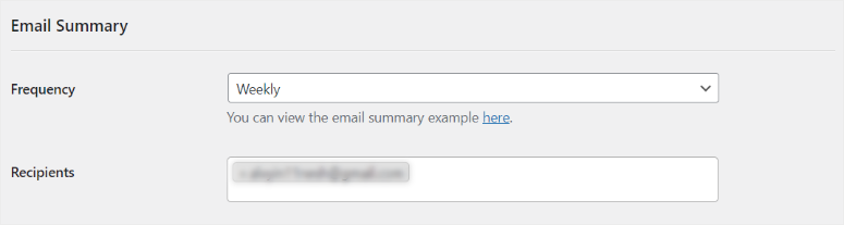 duplicator pro email summary