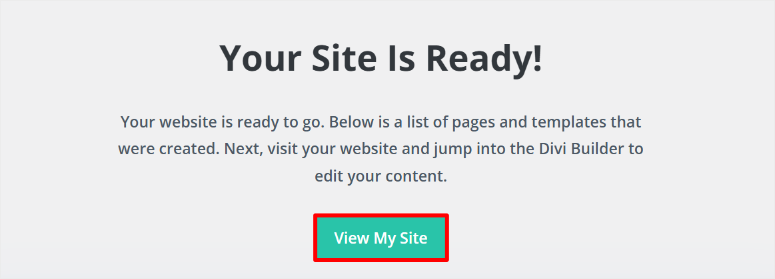 divi ai site ready