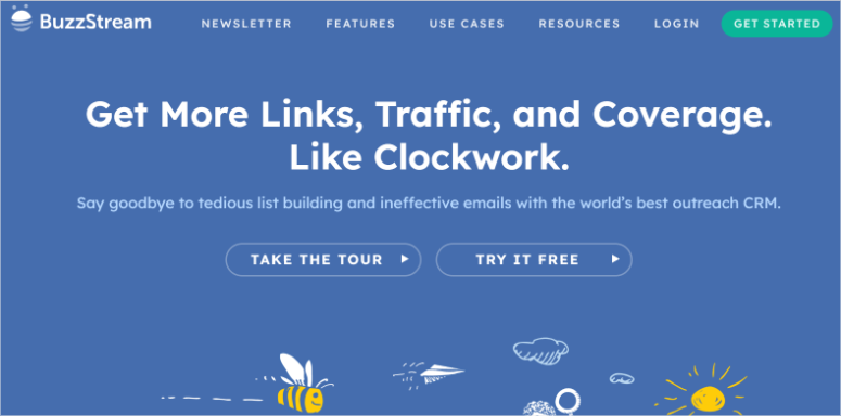 buzzstream-homepage - IsItWP - Free WordPress Theme Detector buzzstream homepage